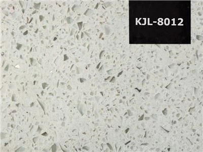 Dalle de quartz blanc cristal