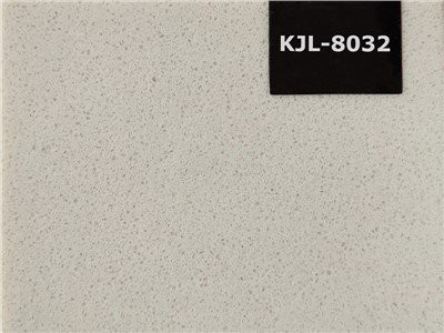 Dalle de pierre de quartz blanc à grain fin