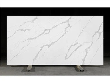 Dalle de comptoir en quartz blanc Calacatta