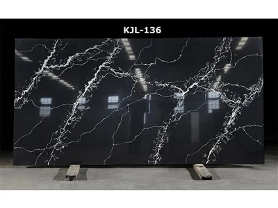 Quartz Calacatta noir unique